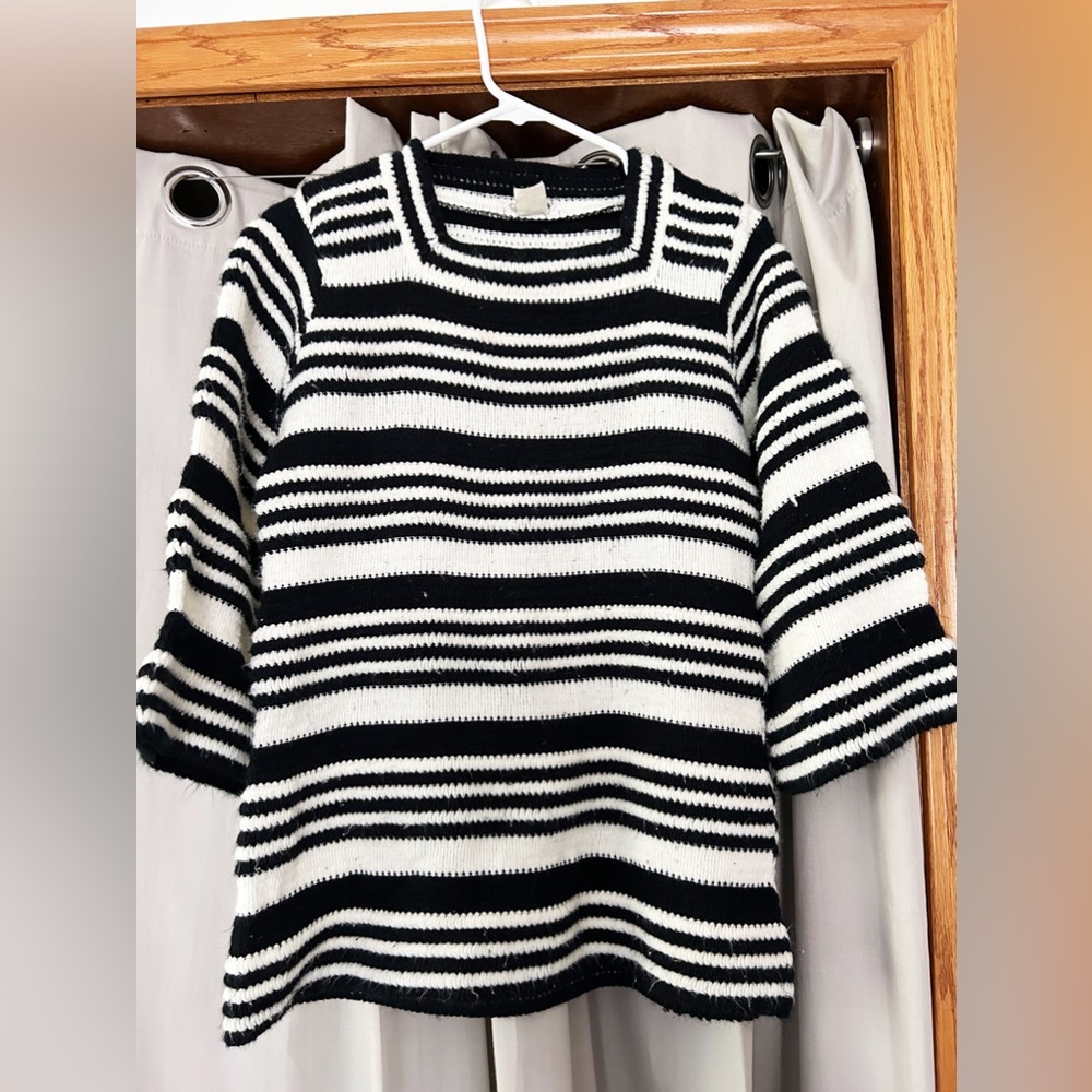 Vintage acrylic striped sweater